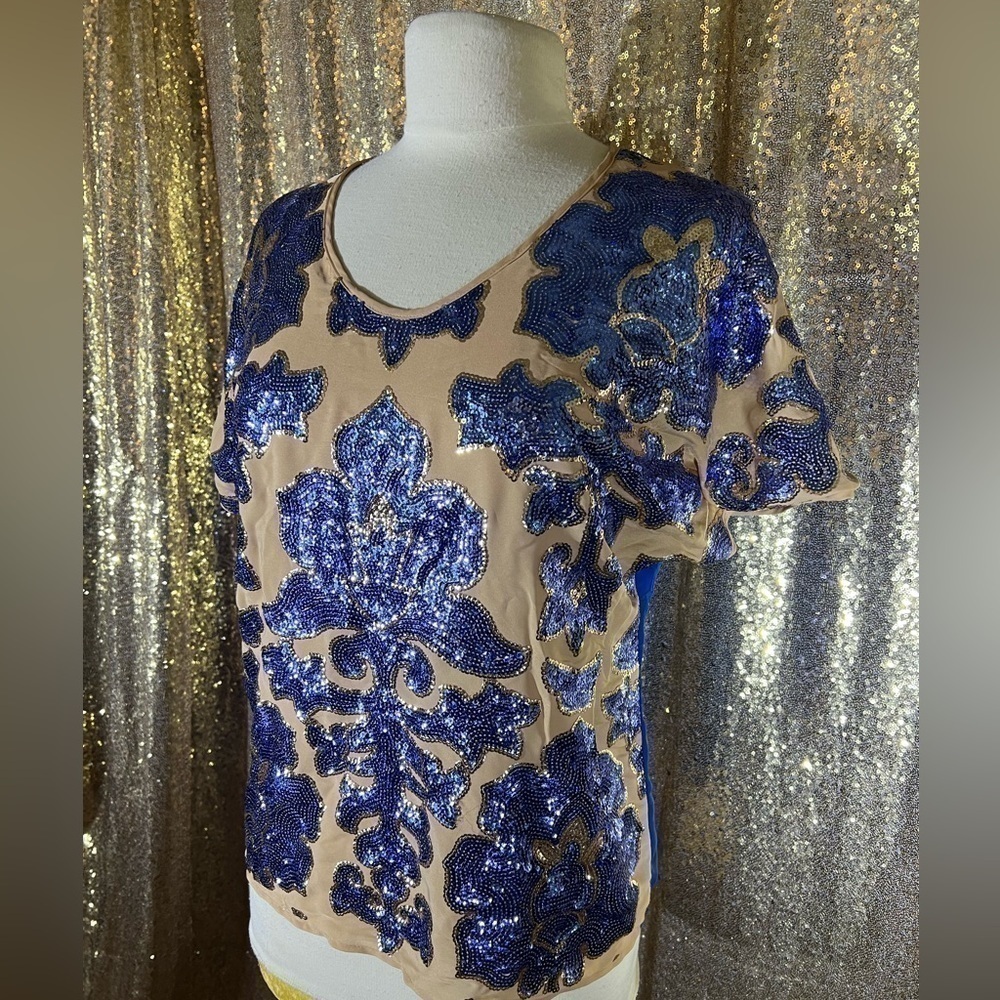Tracy Reese sequin shirt
